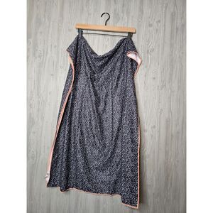 Manduka Equa Hot Yoga Towel Black White Speckled 27x70 Non Slip Workout Gym